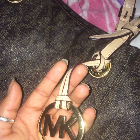 Leather Michael Kors bag - Picture 3 of 6